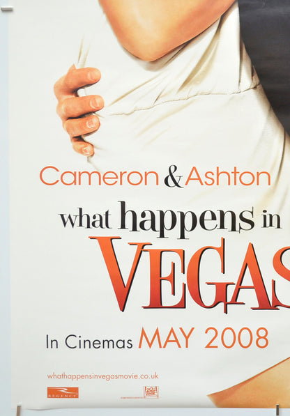 WHAT HAPPENS IN VEGAS (Bottom Left) Cinema One Sheet Movie Poster 