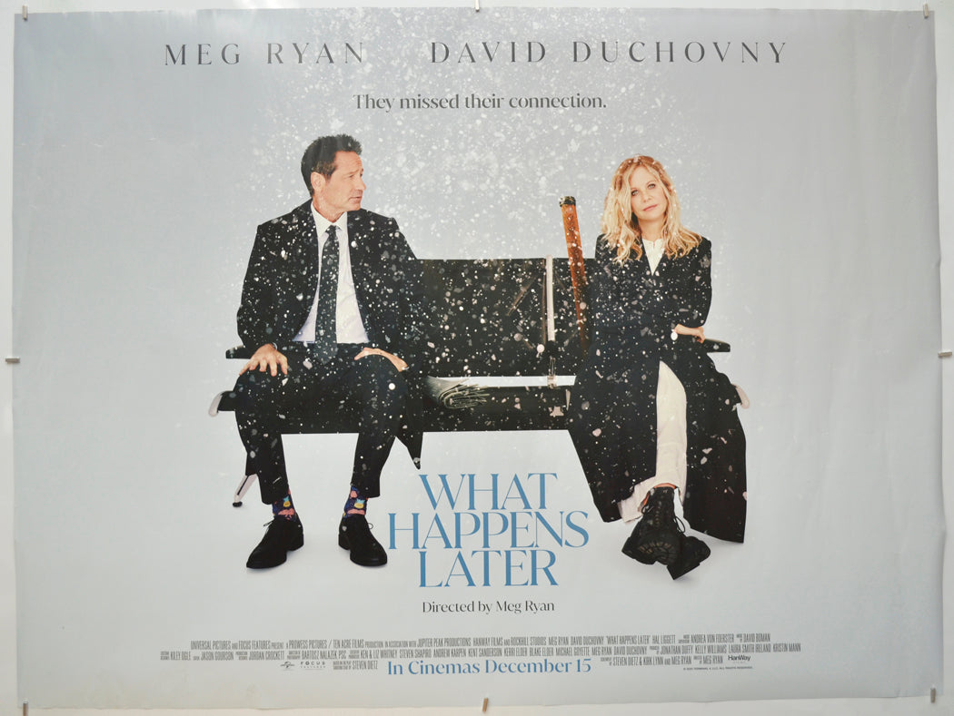 What Happens Later  Original Quad Poster - Film Poster - Movie Poster