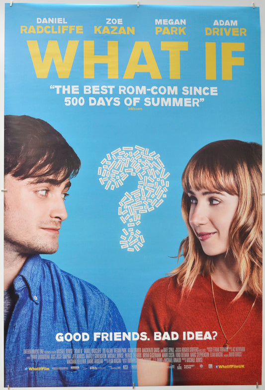 What If Original One Sheet Poster - Film Poster - Movie Poster