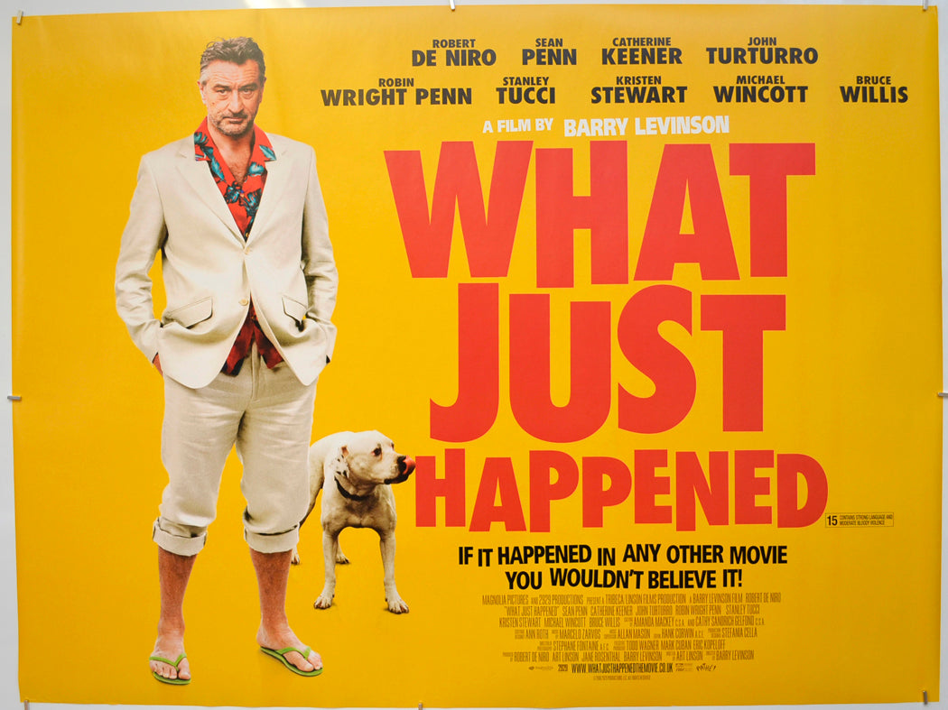 What Just Happened?  Original Quad Poster - Film Poster - Movie Poster