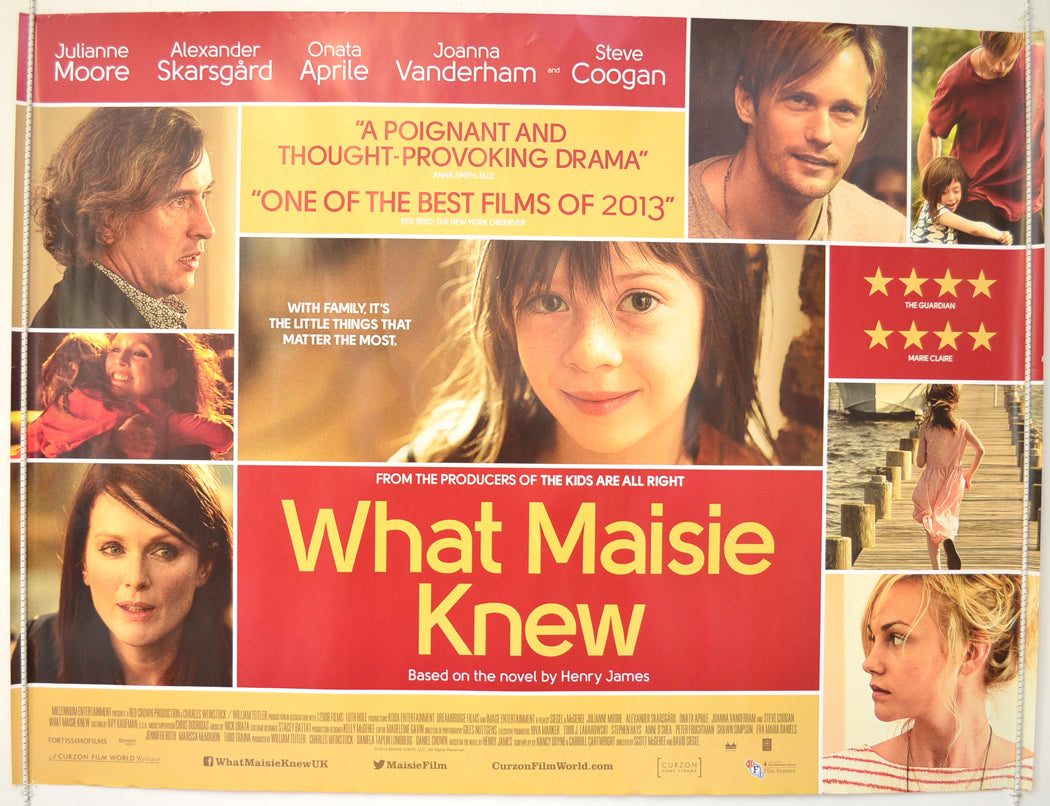 What Maisie Knew  Original British Quad Poster - Film Poster - Movie Poster 