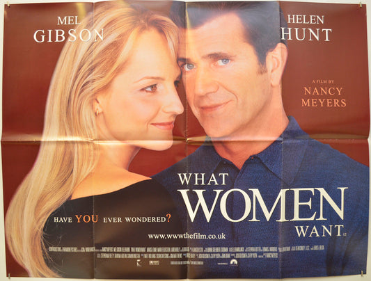 What Women Want Original Quad Poster - Film Poster - Movie Poster