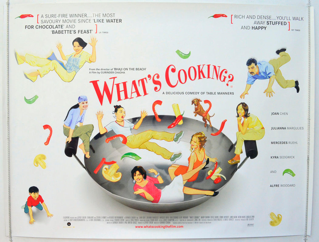 What's Cooking Original British Quad Poster - Film Poster - Movie Poster 