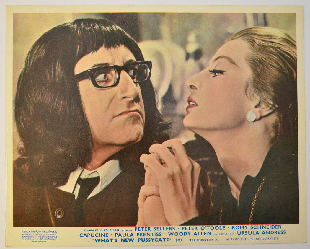 WHAT’S NEW PUSSYCAT (Card 4) Cinema Colour FOH Stills / Lobby Cards 