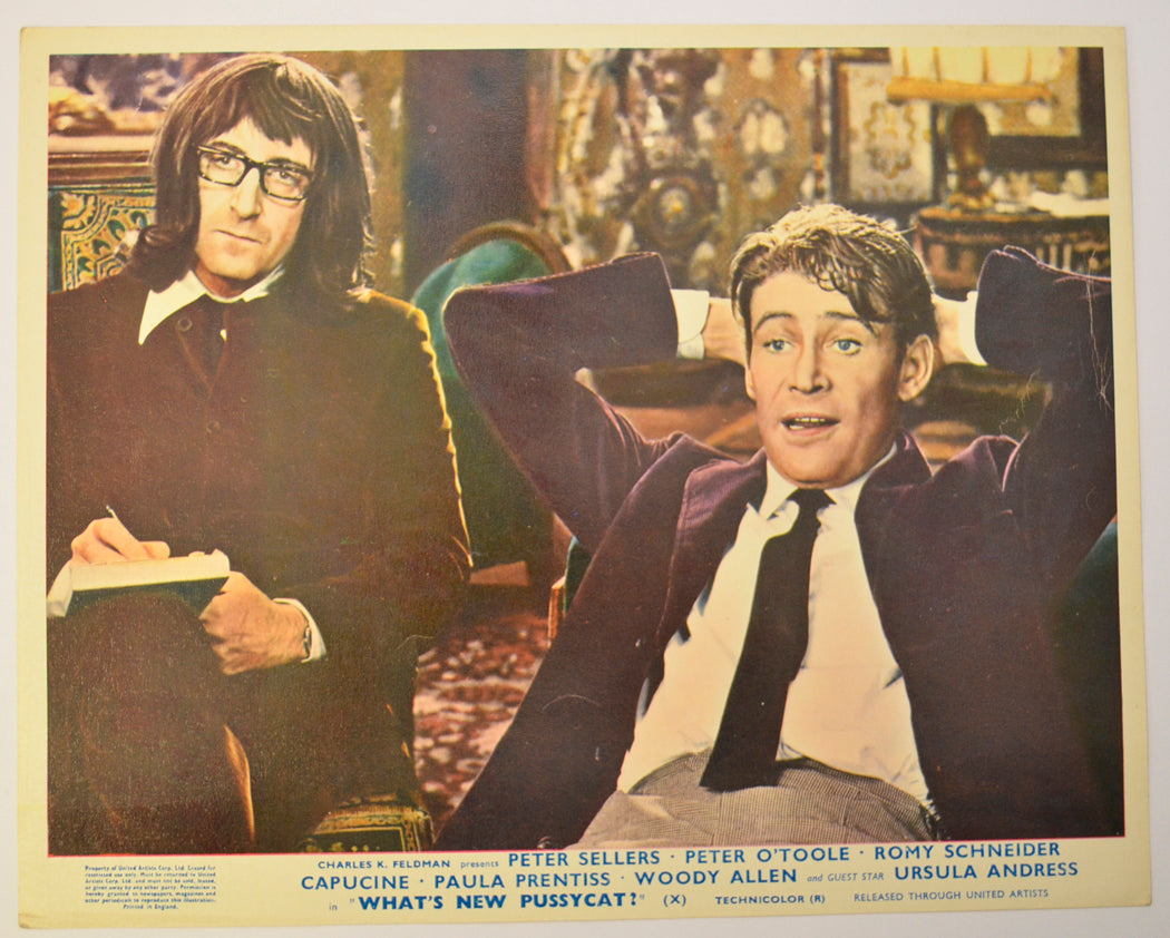 WHAT’S NEW PUSSYCAT (Card 6) Cinema Colour FOH Stills / Lobby Cards 