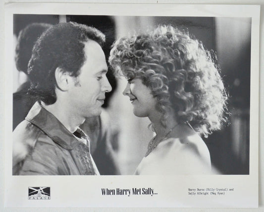 When Harry Met Sally    Original Cinema Front Of House (FOH) Black And White Still – Press Still – Movie Still     