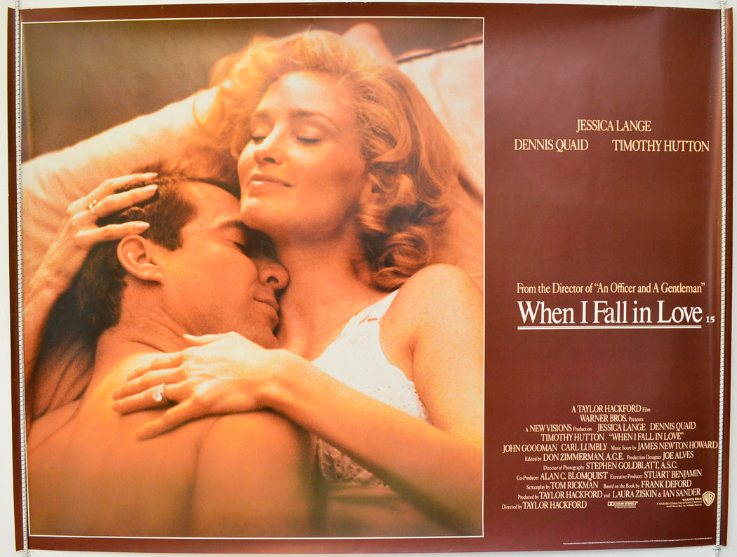 When I Fall In Love  Original British Quad Poster - Film Poster - Movie Poster 