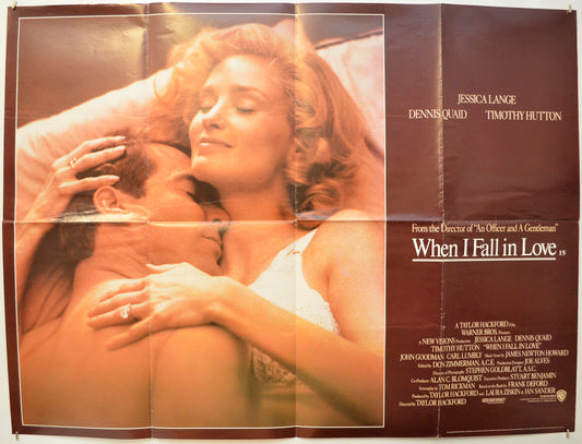 When I Fall In Love (a.k.a. Everybody's All-American) Original Quad Poster - Film Poster - Movie Poster