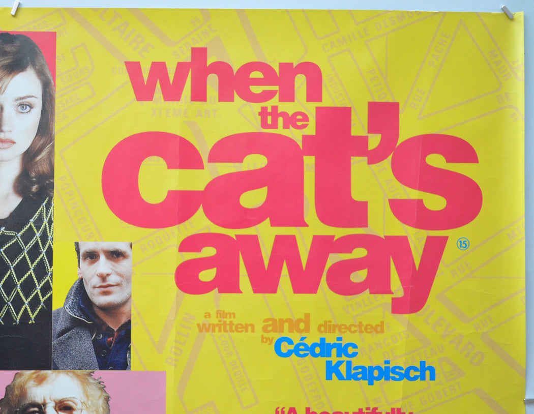 WHEN THE CAT’S AWAY (Top Right) Cinema Quad Movie Poster 