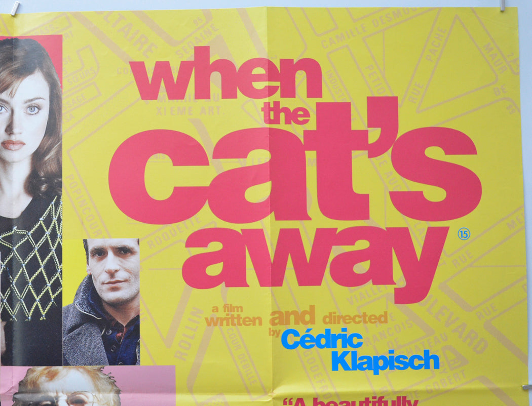 WHEN THE CAT’S AWAY (Top Right) Cinema Quad Movie Poster 