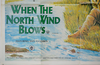 WHEN THE NORTH WIND BLOWS (Bottom Left) Cinema Quad Movie Poster 