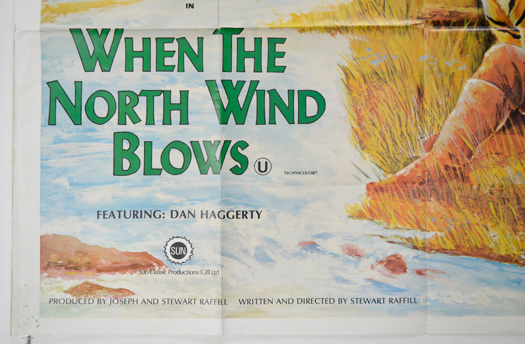 WHEN THE NORTH WIND BLOWS (Bottom Left) Cinema Quad Movie Poster 