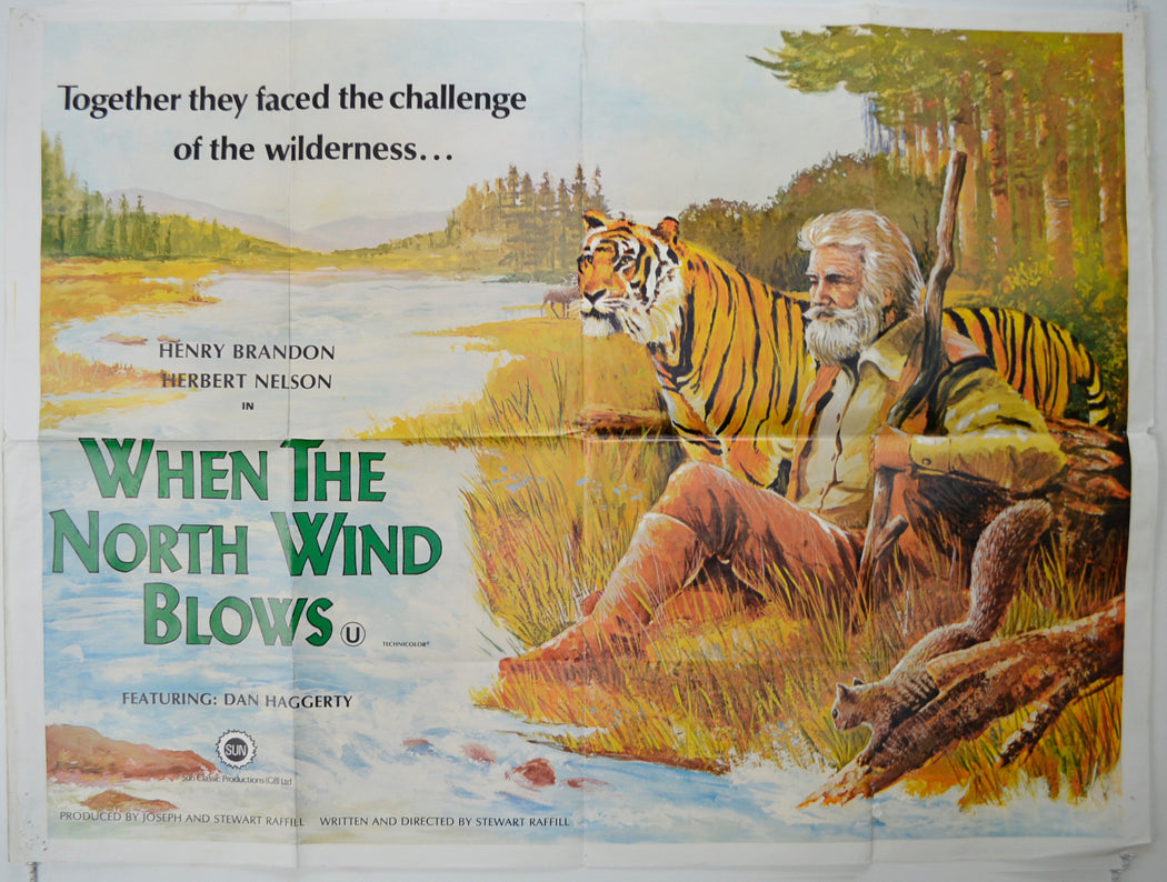 When The North Wind Blows  Original Quad Poster - Film Poster - Movie Poster 