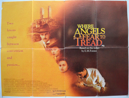 Where Angels Fear To Tread Original Quad Poster - Film Poster - Movie Poster