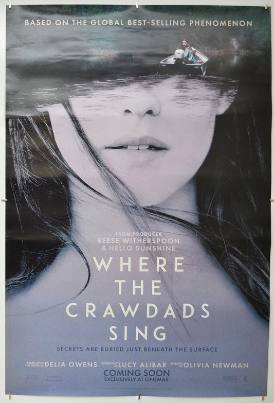 Where The Crawdads Sing Original One Sheet Poster - Film Poster - Movie Poster  