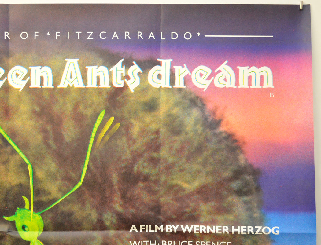 WHERE THE GREEN ANTS DREAM (Top Right) Cinema Quad Movie Poster 