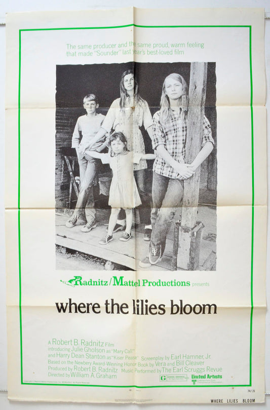 Where The Lilies Bloom Original One Sheet Poster - Movie Poster