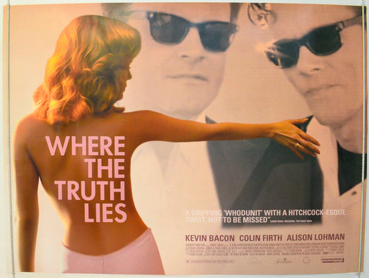 Where The Truth Lies Original British Quad Poster - Film Poster - Movie Poster 