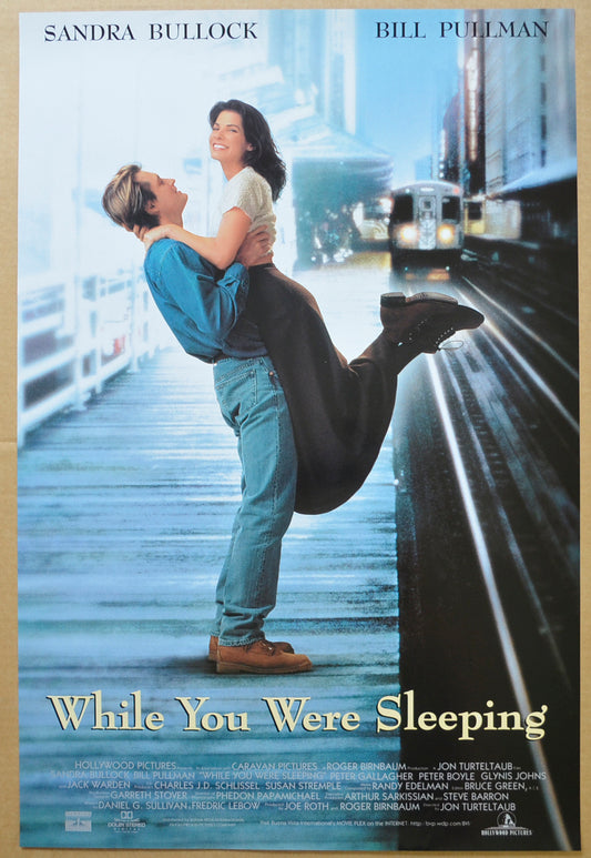 While You Were Sleeping  Original Belgian Poster - Film Poster - Movie Poster