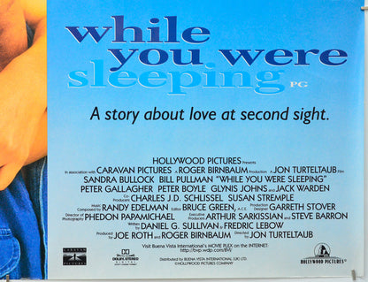 While You Were Sleeping (Bottom Right) Cinema Quad Movie Poster 