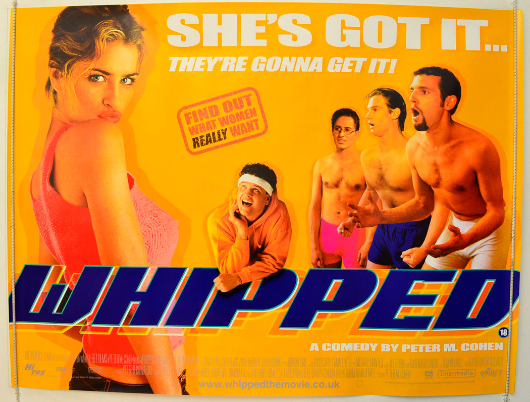 Whipped  Original British Quad Poster - Film Poster - Movie Poster