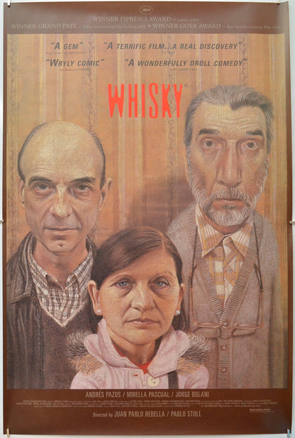 Whisky Original Double Crown Poster - Film Poster - Movie Poster