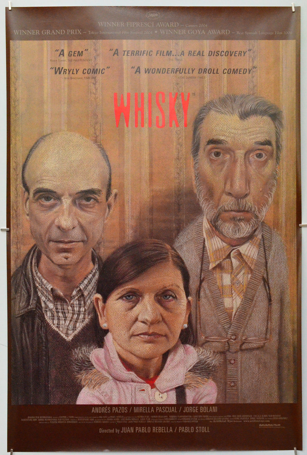 Whisky - Original Double Crown Poster - Film Poster - Movie Poster