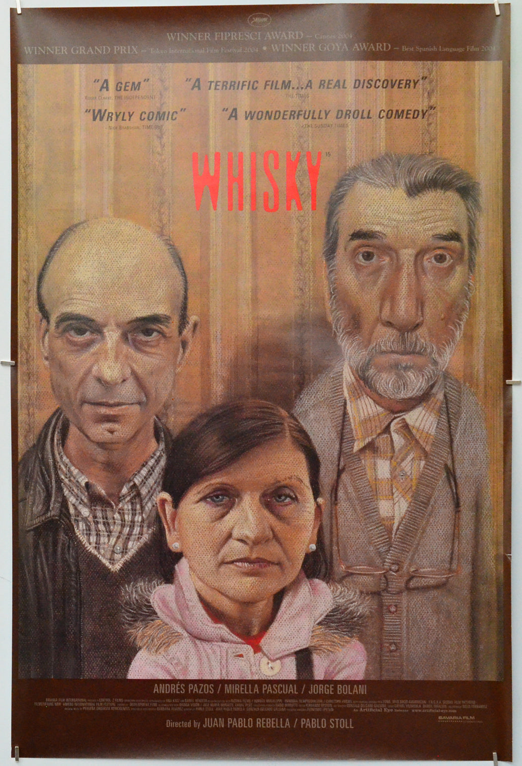 Whisky - Original Double Crown Poster - Film Poster - Movie Poster