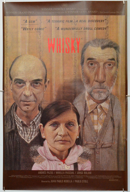 Whisky - Original Double Crown Poster - Film Poster - Movie Poster