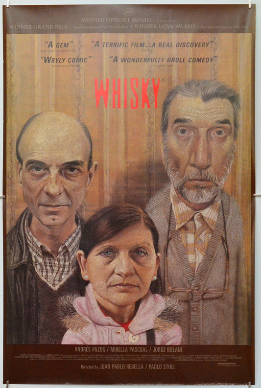 Whisky - Original Double Crown Poster - Film Poster - Movie Poster