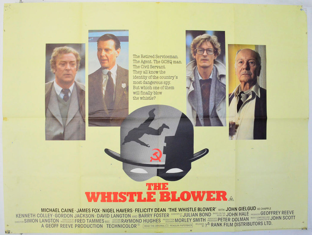 The Whistle Blower Original British Quad Poster - Film Poster - Movie Poster 