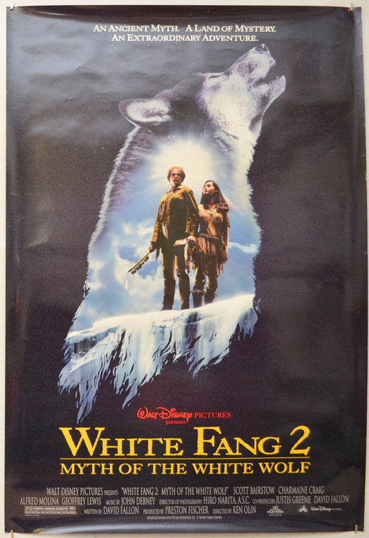 White Fang 2 - Myth Of The White Wolf Original One Sheet Poster - Film Poster - Movie Poster