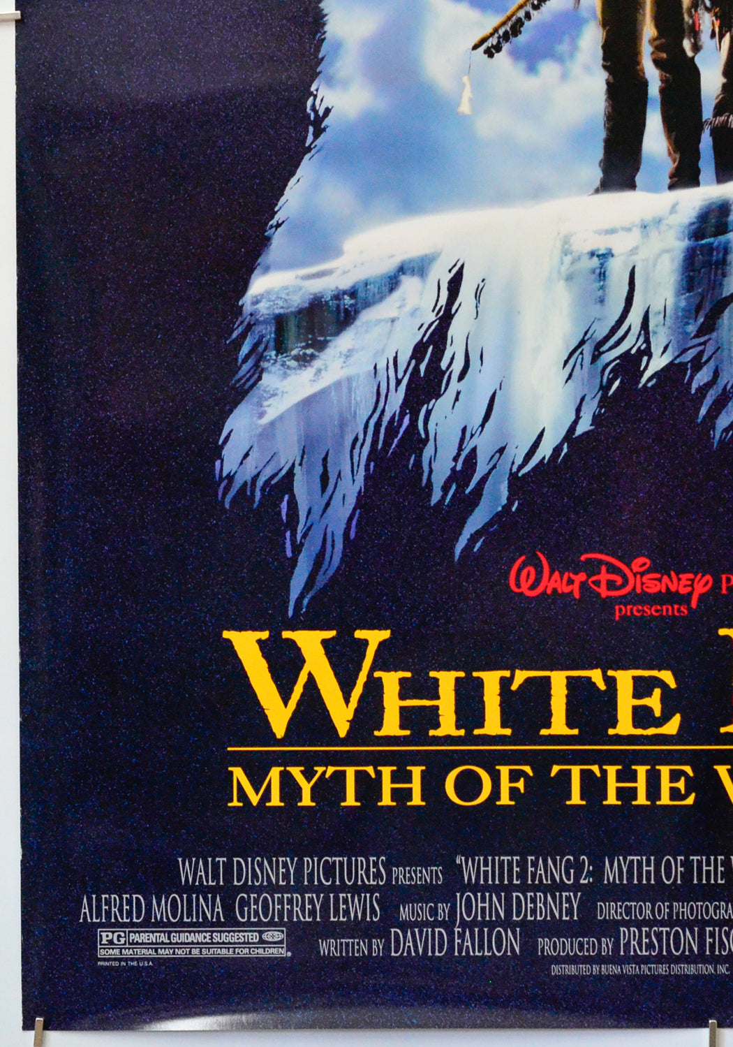 White Fang 2 - Myth Of The White Wolf (Bottom Left) Cinema One Sheet Movie Poster 