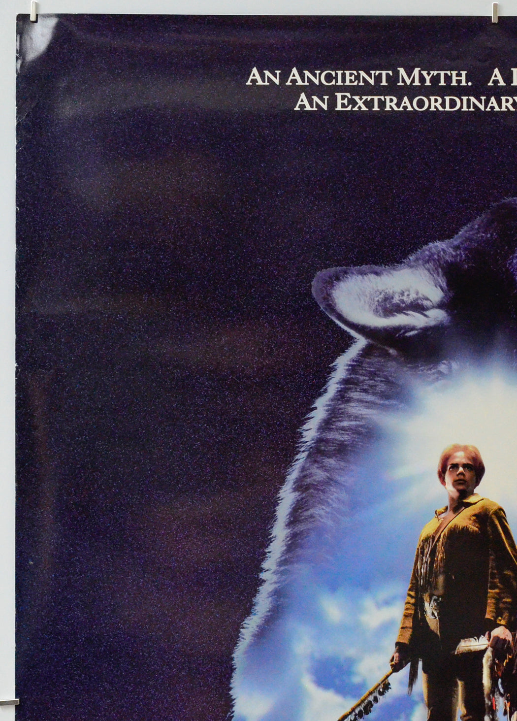 White Fang 2 - Myth Of The White Wolf (Top Left) Cinema One Sheet Movie Poster 