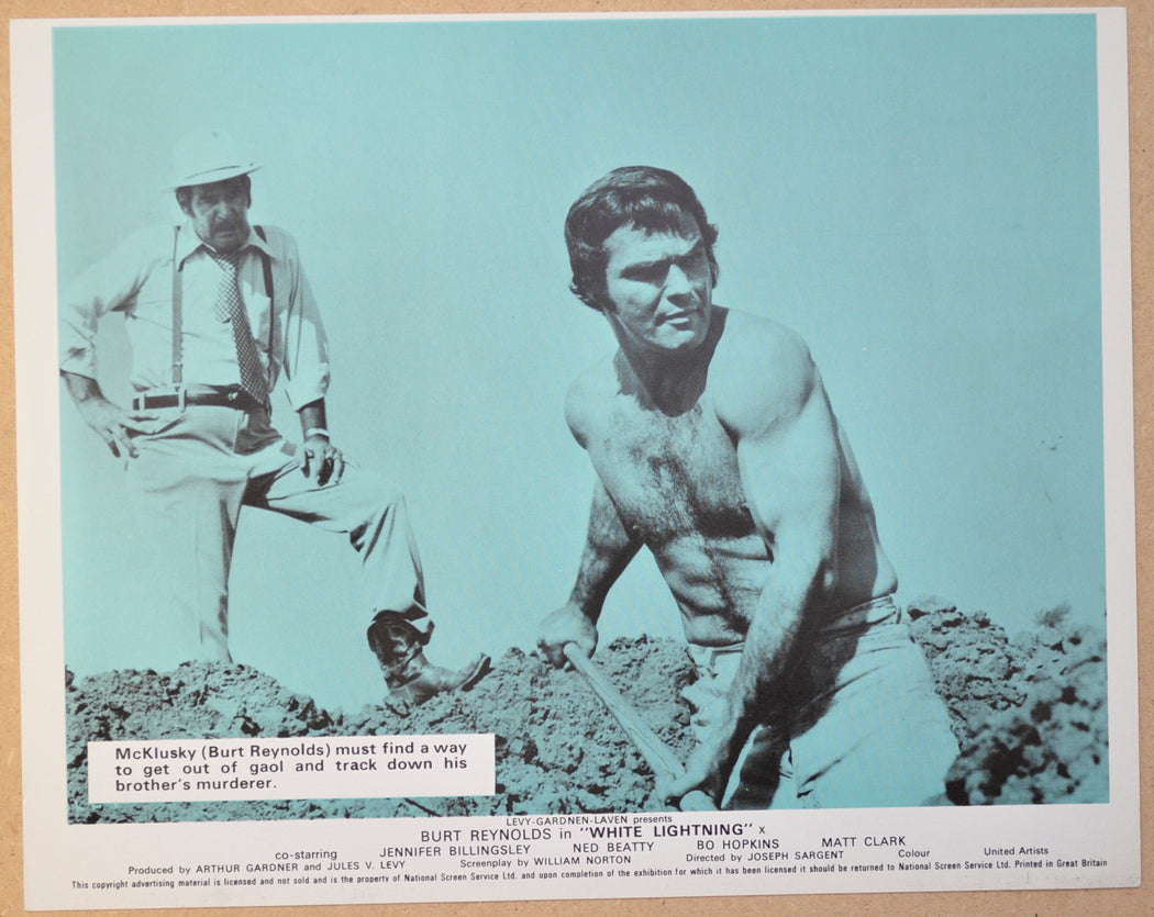 WHITE LIGHTNING (Card 1) Cinema FOH Stills / Lobby Cards 