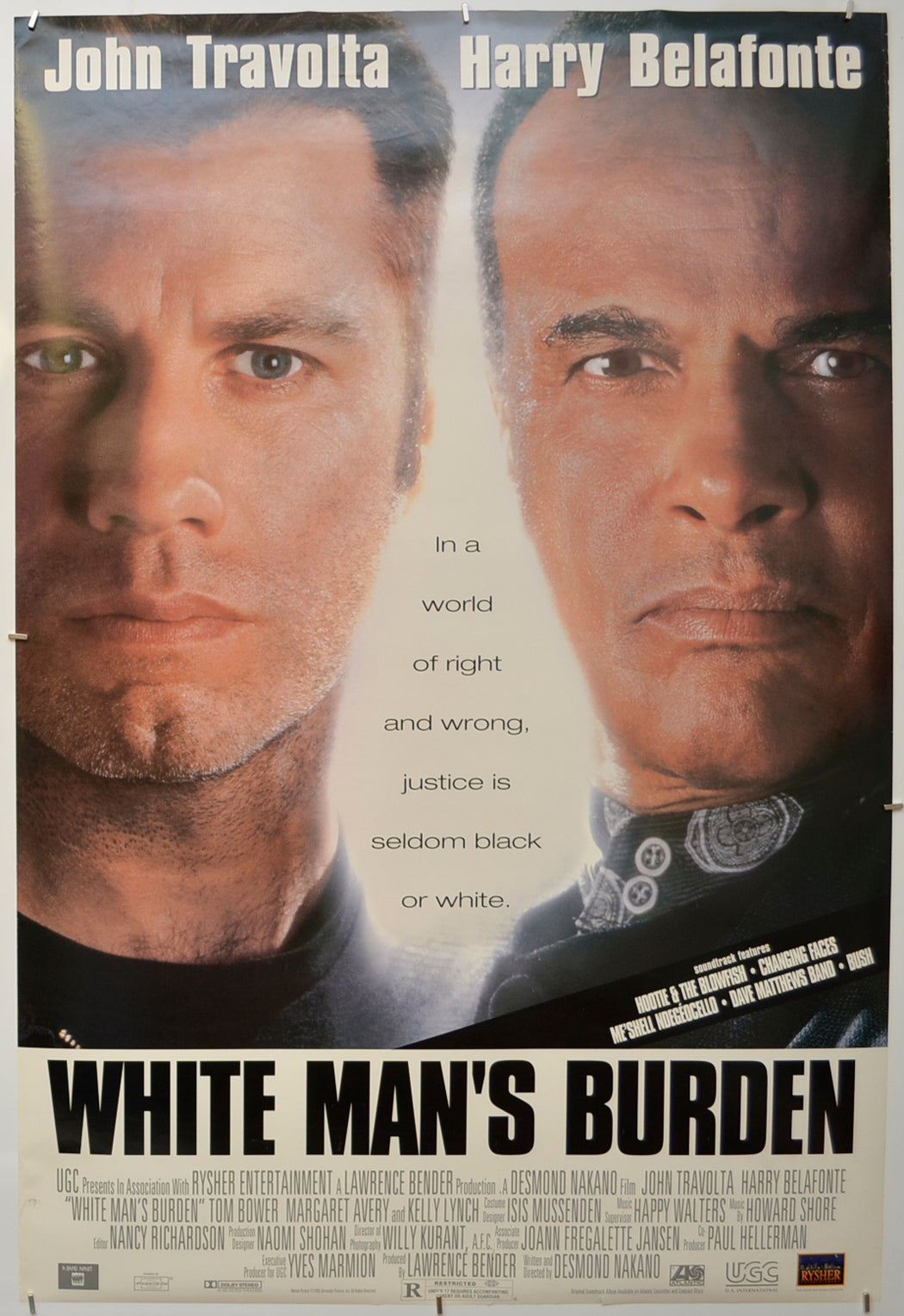 White Man's Burden Original One Sheet Poster - Film Poster - Movie Poster  