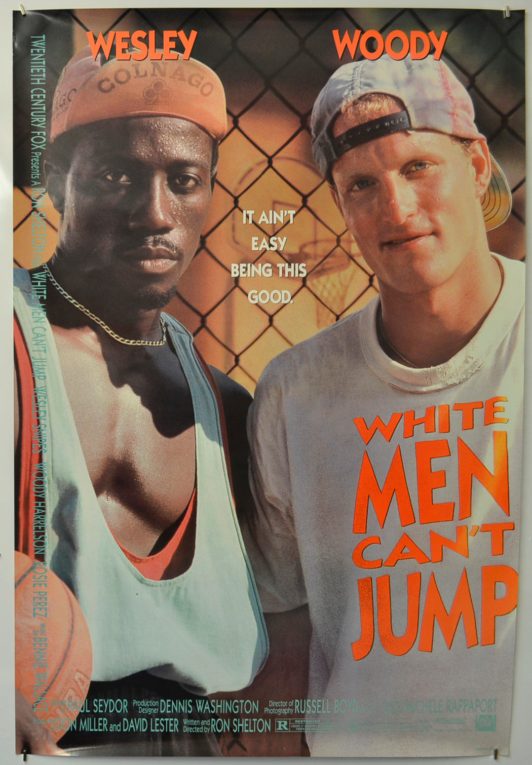 White Men Can't Jump  Original One Sheet Poster - Film Poster - Movie Poster