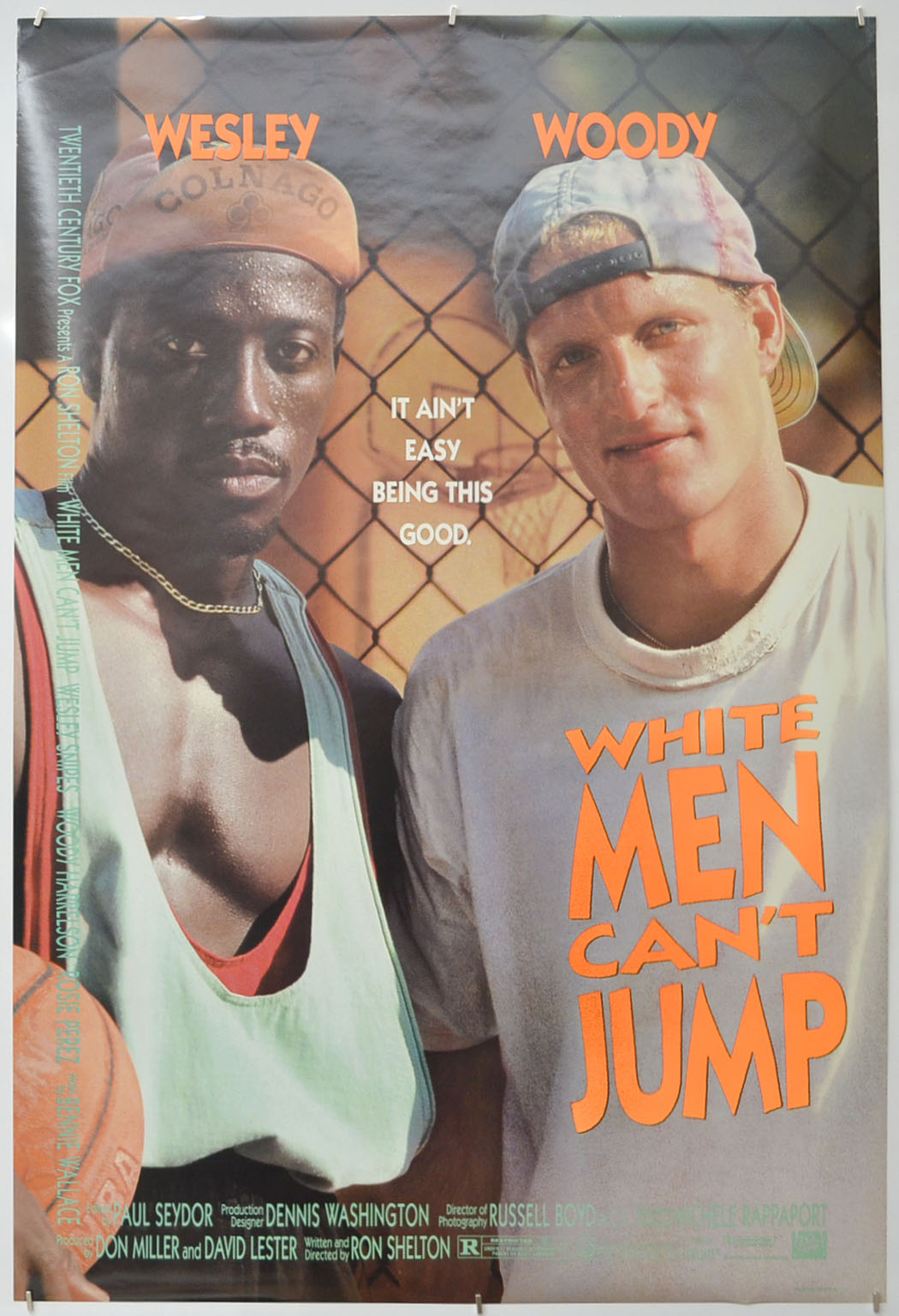 White Men Can't Jump Original One Sheet Poster - Film Poster - Movie Poster - Cinema Poster