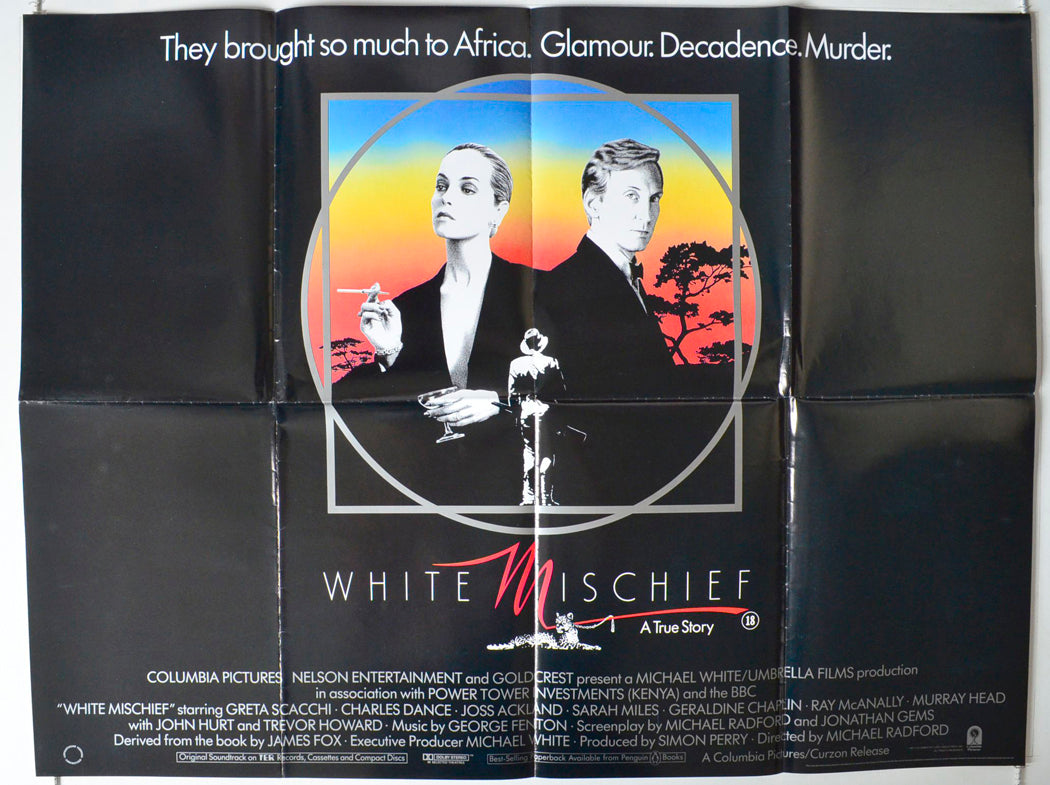 White Mischief Original British Quad Poster - Movie Poster