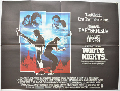 White Nights (Design 2)  Original Quad Poster - Film Poster - Movie Poster