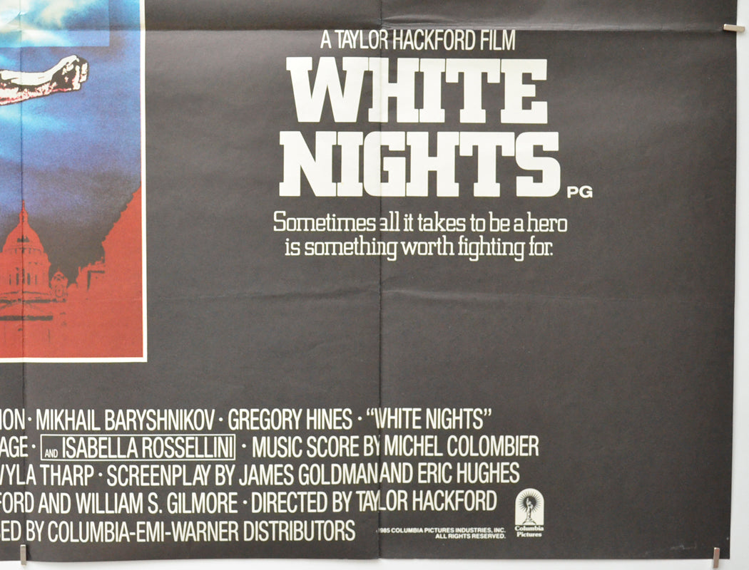 WHITE NIGHTS (Bottom Right) Cinema Quad Movie Poster 