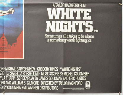 WHITE NIGHTS (Bottom Right) Cinema Quad Movie Poster 