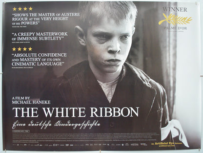 The White Ribbon (a.k.a. Das Weisse Band) Original Quad Poster - Film Poster - Movie Poster