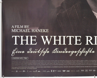 THE WHITE RIBBON (Bottom Left) Cinema Quad Movie Poster 