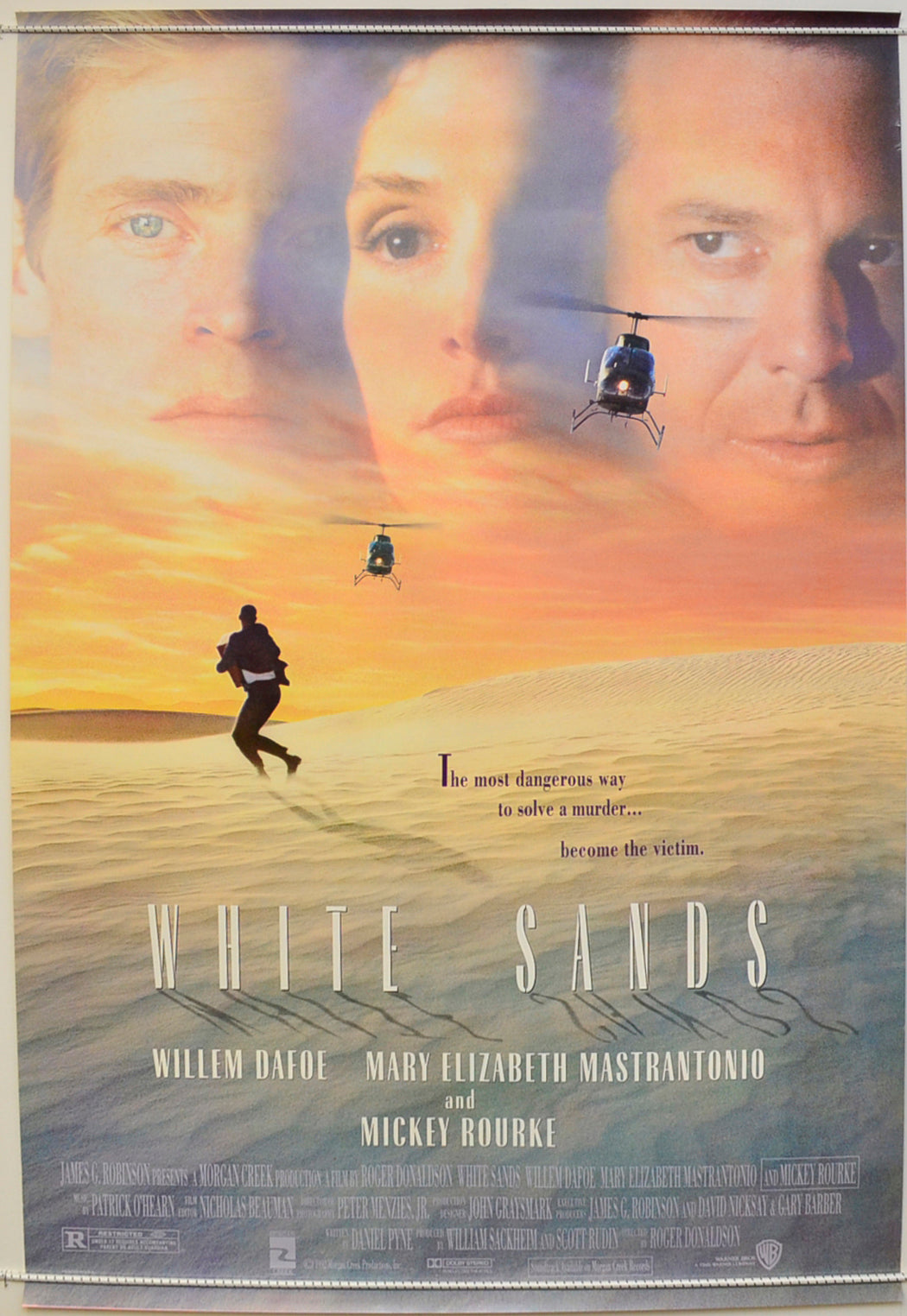 White Sands Original One Sheet Poster - Film Poster - Movie Poster  