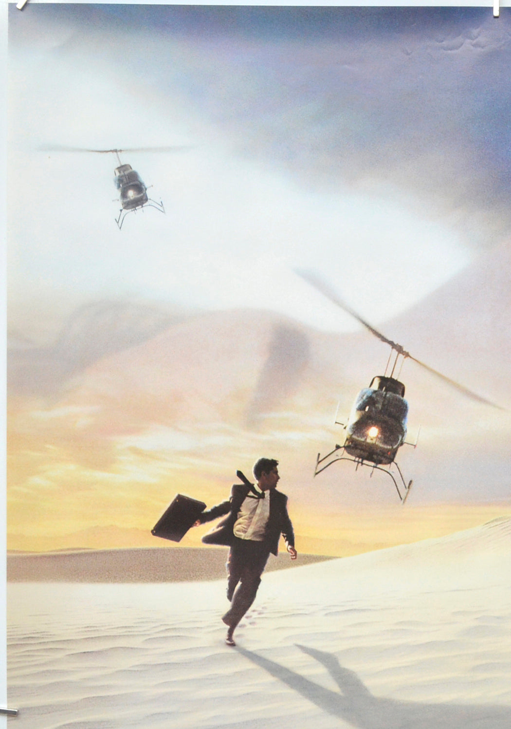 WHITE SANDS (Top Left) Cinema One Sheet Movie Poster 