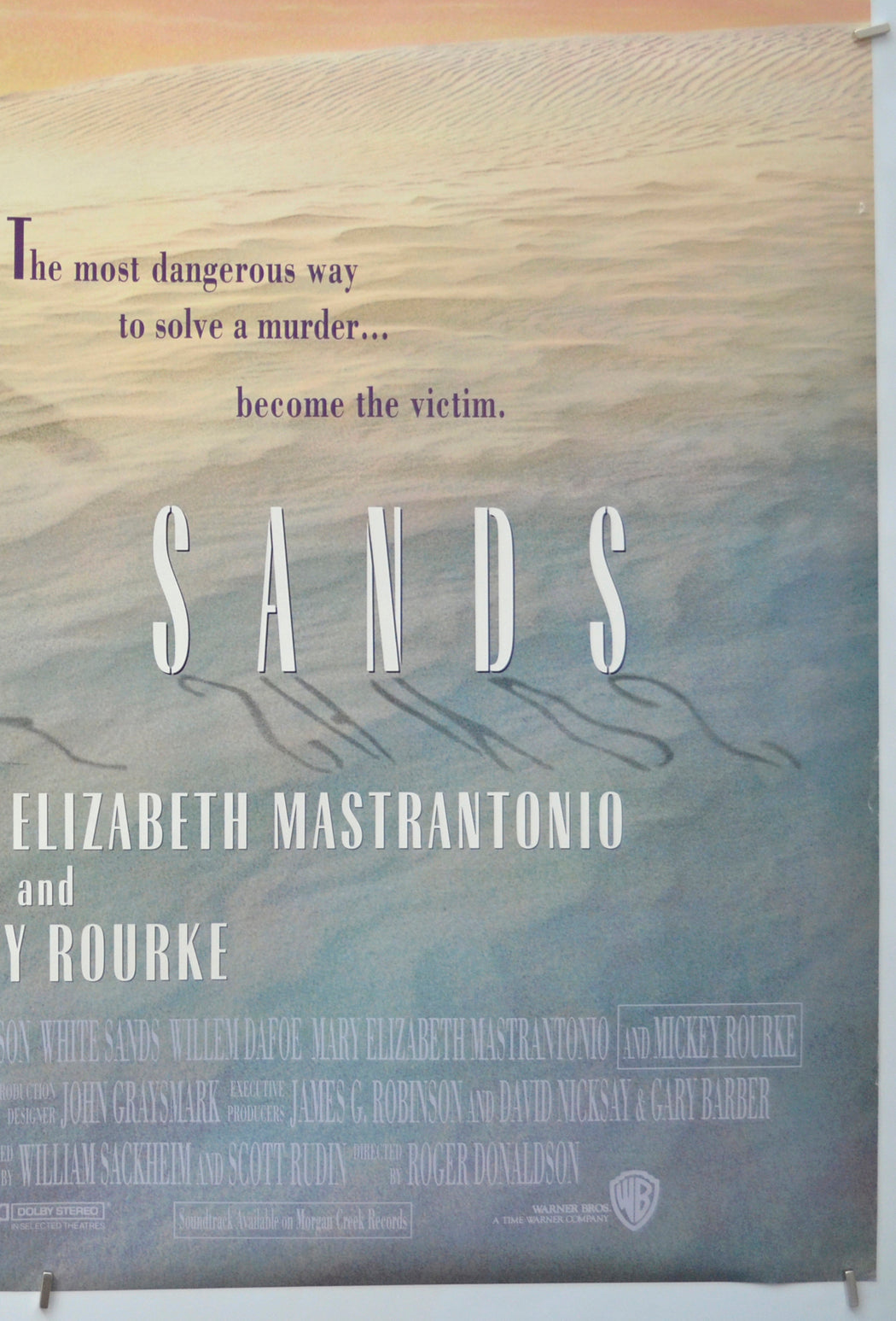 WHITE SANDS (Bottom Right) Cinema One Sheet Movie Poster 