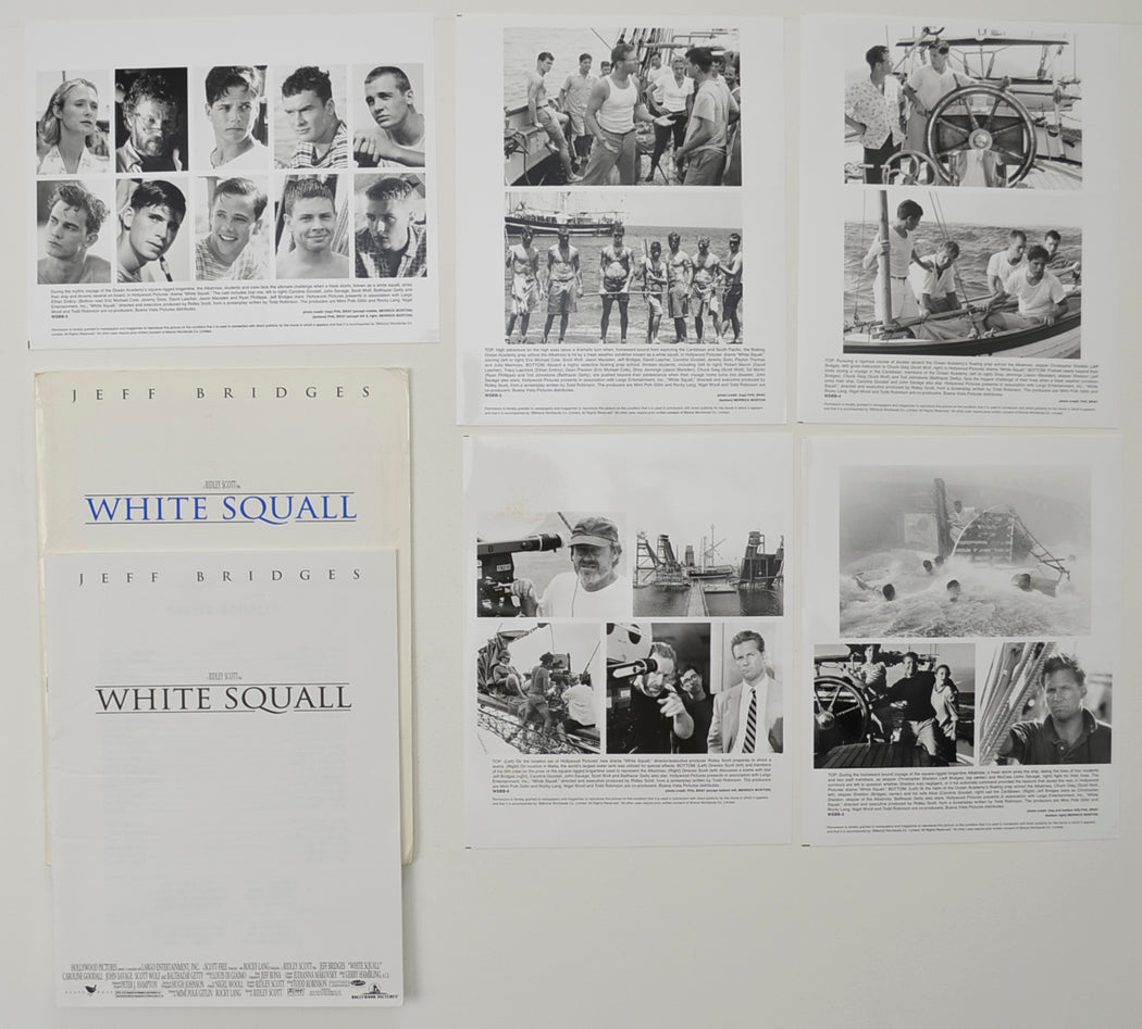 White Squall   Original Cinema Exhibitors Press Kit 