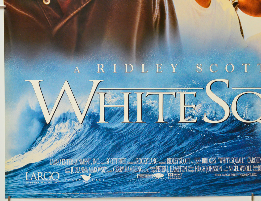 White Squall (Bottom Left) Cinema Quad Movie Poster 