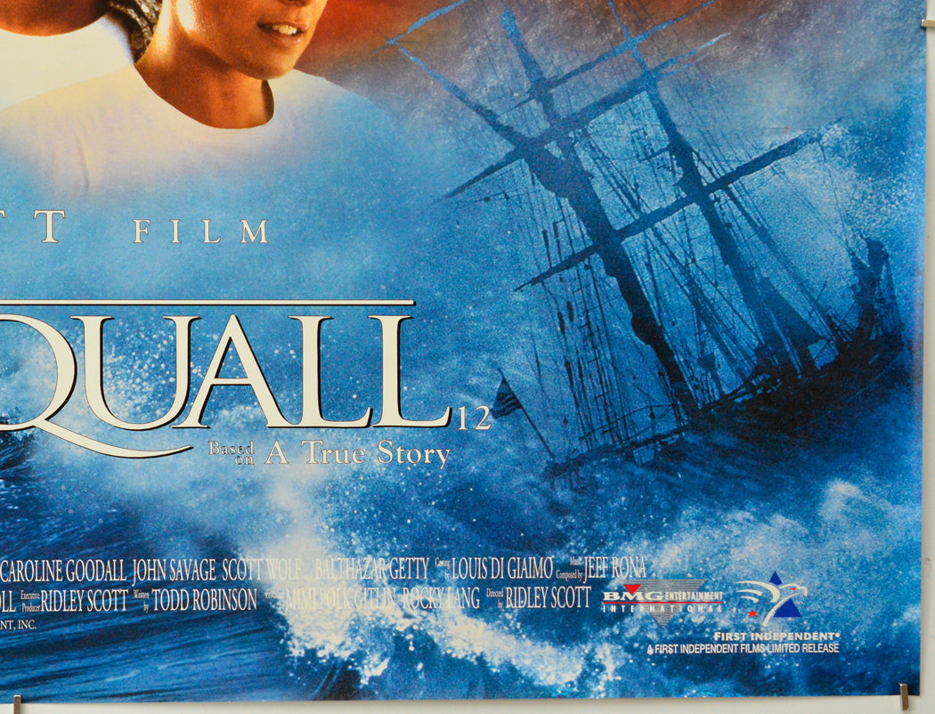 White Squall (Bottom Right) Cinema Quad Movie Poster 